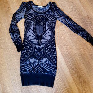 Black and Grey dress